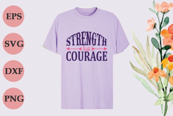 Breast Cancer SVG Design – Strength: A Designer’s Perspective