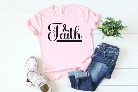 Brest Cancer Svg Design, Faith – A Thoughtful Addition to Your Embroidery Projects