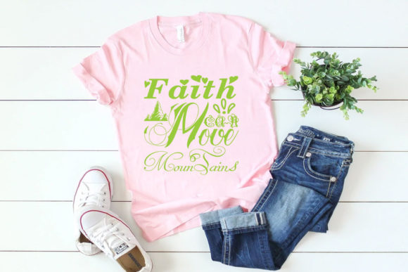 Christian Svg Design, Faith Can Move