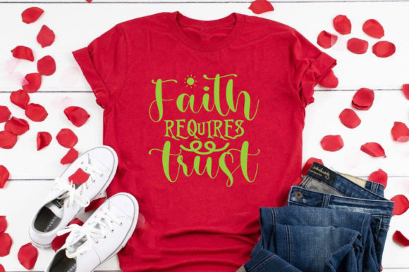 Christian Svg Design, Faith Requires