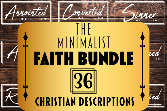 Faith Bundle Minimalist Svg 36 Words Review