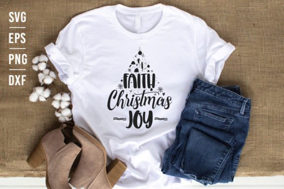 Faith Christmas Joy SVG Tshirt Review for Real Projects