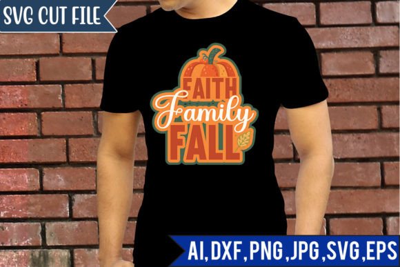 Faith Family Fall Sticker SVG Design Review