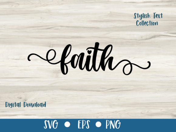 FAITH - Stylish Text SVG Review for Real Embroidery Projects