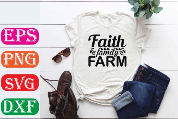 Family Svg Design: Faith Family Farm Review
