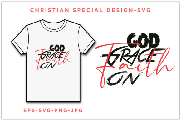 God Grace Faith on-Christian T-Shirt-SVG Review