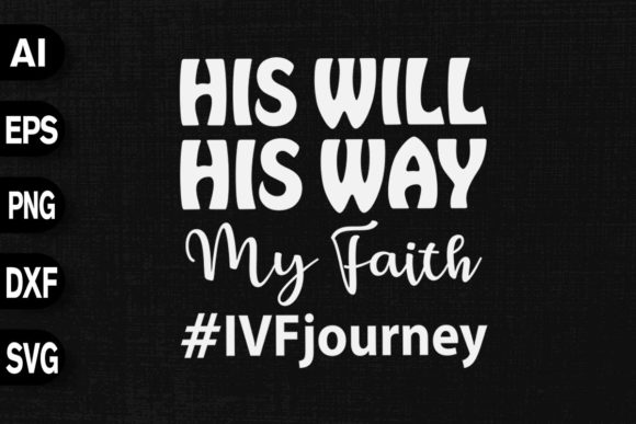 IVF Journey - His Will His Way My Faith Embroidery Design Review