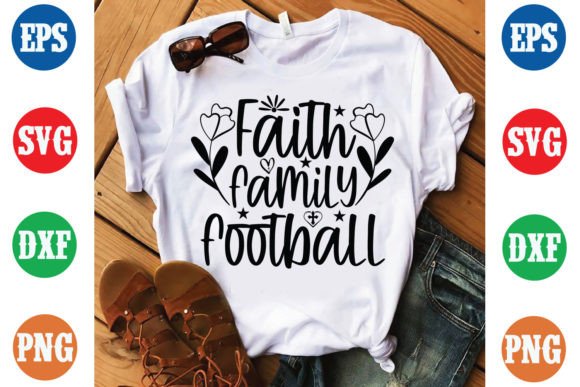 Review of Faith Family Football Bible Verse SVG for Real Embroidery Projects