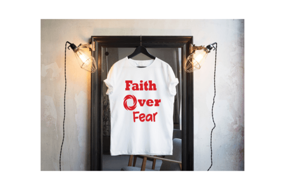 Review of Faith Over Fear - SVG Vector Design for Real Embroidery Projects