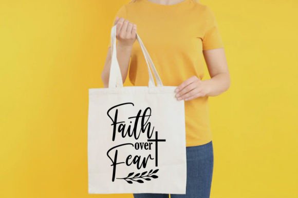 Reviewing the Faith over Fear Christian SVG Vector for Real Embroidery Projects